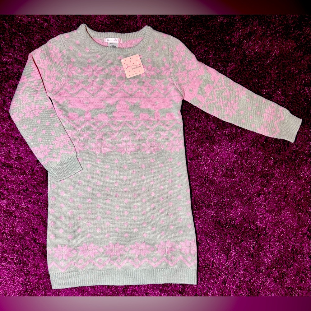 New with Tags Love to be Loved Los Angeles Sweater Dress Size 12 Beautiful